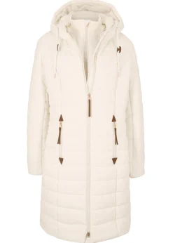 New Abrigo acolchado, aspecto 2 en 1 Mujer Chaquetas Y Abrigos