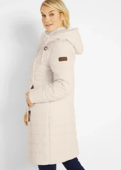 New Abrigo acolchado, aspecto 2 en 1 Mujer Chaquetas Y Abrigos
