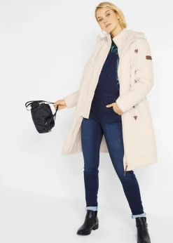 New Abrigo acolchado, aspecto 2 en 1 Mujer Chaquetas Y Abrigos