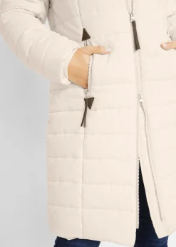 New Abrigo acolchado, aspecto 2 en 1 Mujer Chaquetas Y Abrigos