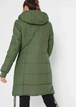 Outlet Abrigo acolchado repelente al agua Mujer Chaquetas Y Abrigos