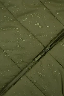 Outlet Abrigo acolchado repelente al agua Mujer Chaquetas Y Abrigos