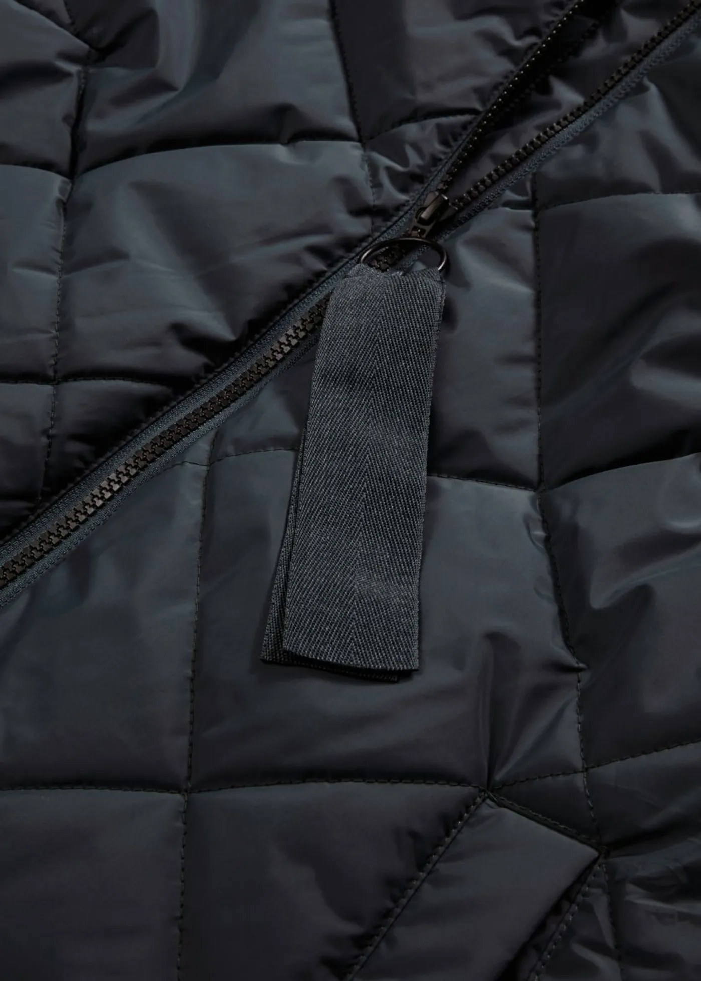 Outlet Abrigo acolchado y guateado, largo y con capucha Mujer Chaquetas Y Abrigos