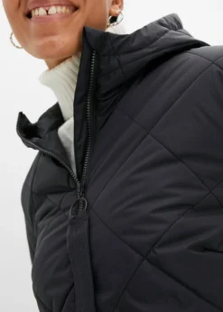 Outlet Abrigo acolchado y guateado, largo y con capucha Mujer Chaquetas Y Abrigos