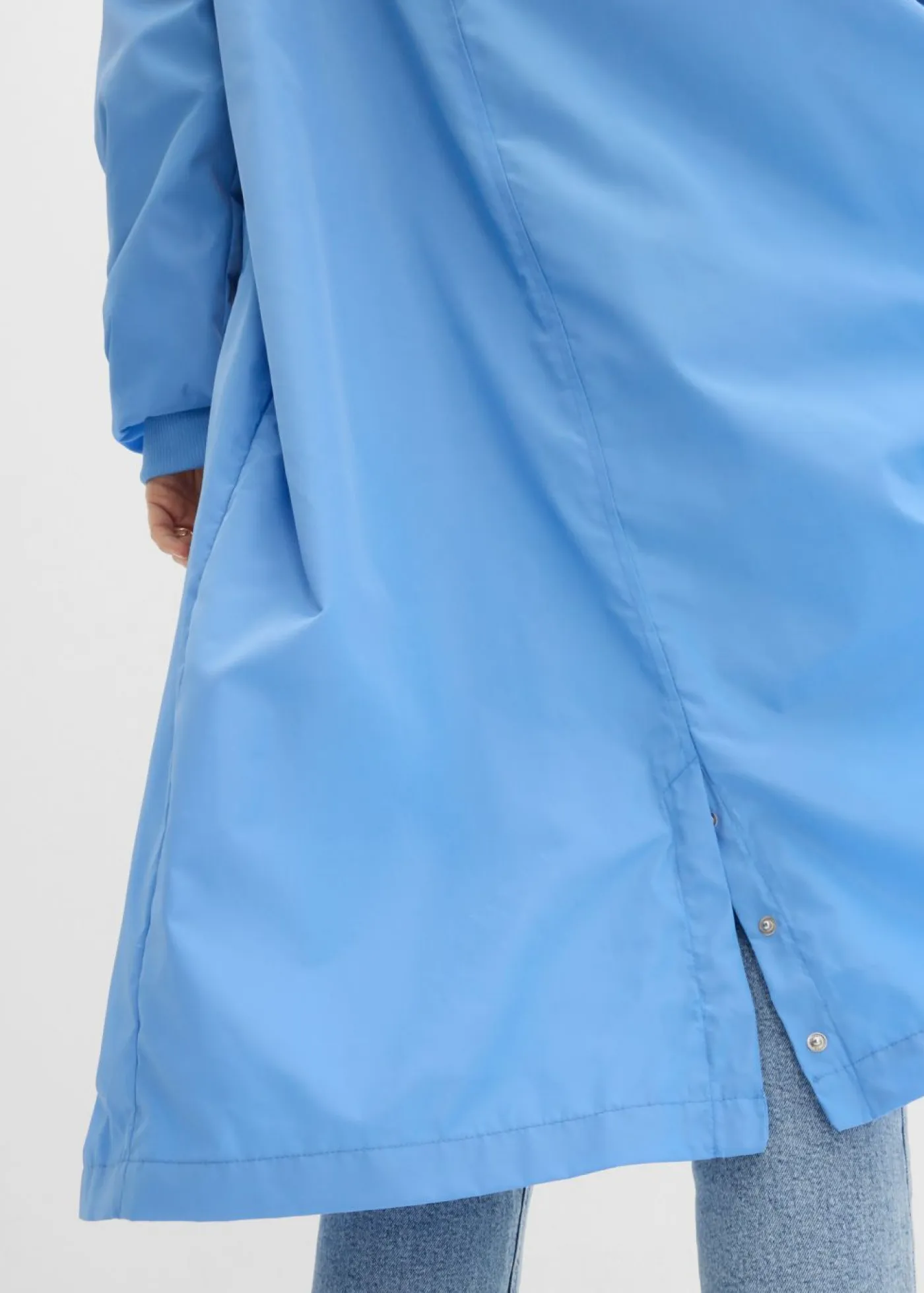 Outlet Abrigo con cuello de punto Mujer Chaquetas Y Abrigos|Novedades