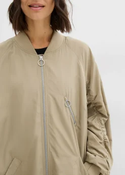 Sale Abrigo con cuello de punto Mujer Chaquetas Y Abrigos|Novedades