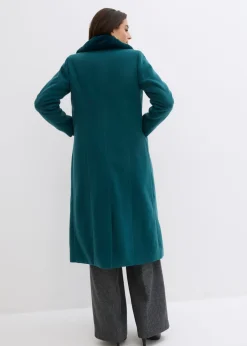 Best Abrigo con cuello desmontable de pelo sintético Mujer Chaquetas Y Abrigos