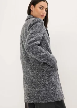 Hot Abrigo corto con aspecto de lana Mujer Chaquetas Y Abrigos