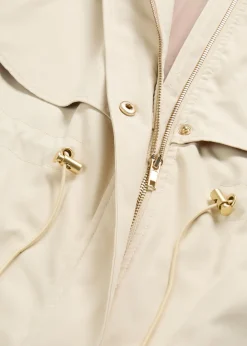 Outlet Abrigo de entretiempo con capucha desmontable Mujer Chaquetas Y Abrigos