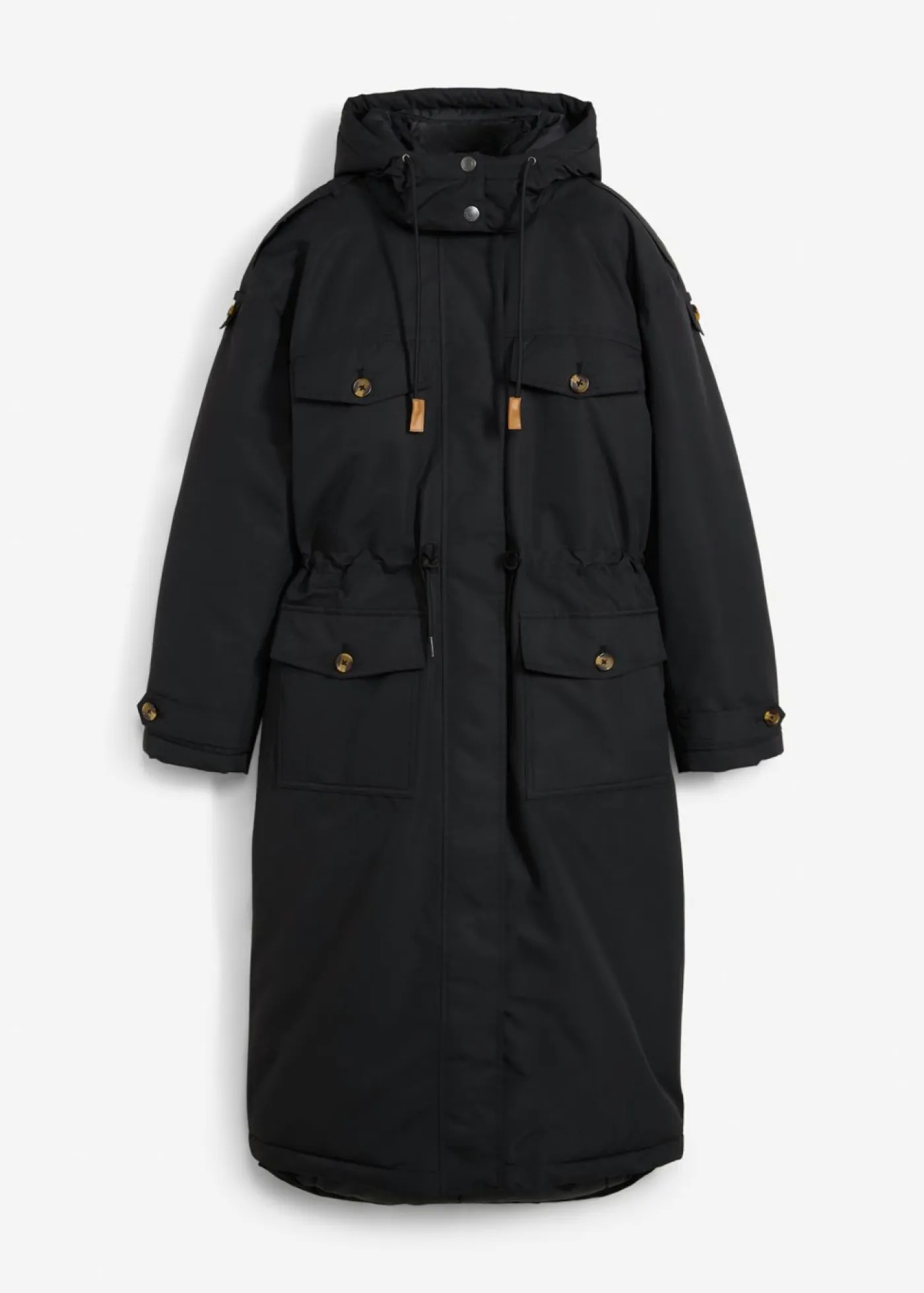 Abrigo de invierno, aspecto 2 en 1 Mujer Chaquetas Y Abrigos