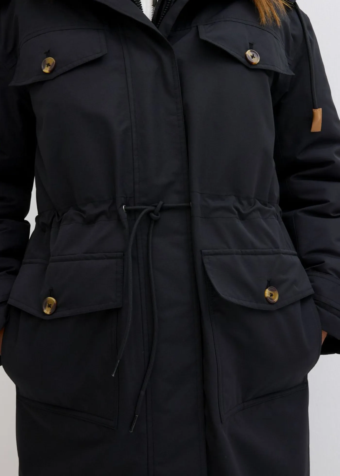 Abrigo de invierno, aspecto 2 en 1 Mujer Chaquetas Y Abrigos