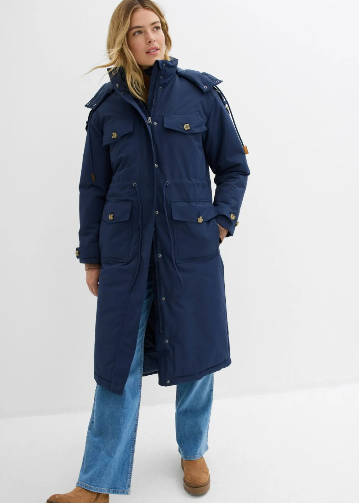 Outlet Abrigo de invierno, aspecto 2 en 1 Mujer Chaquetas Y Abrigos