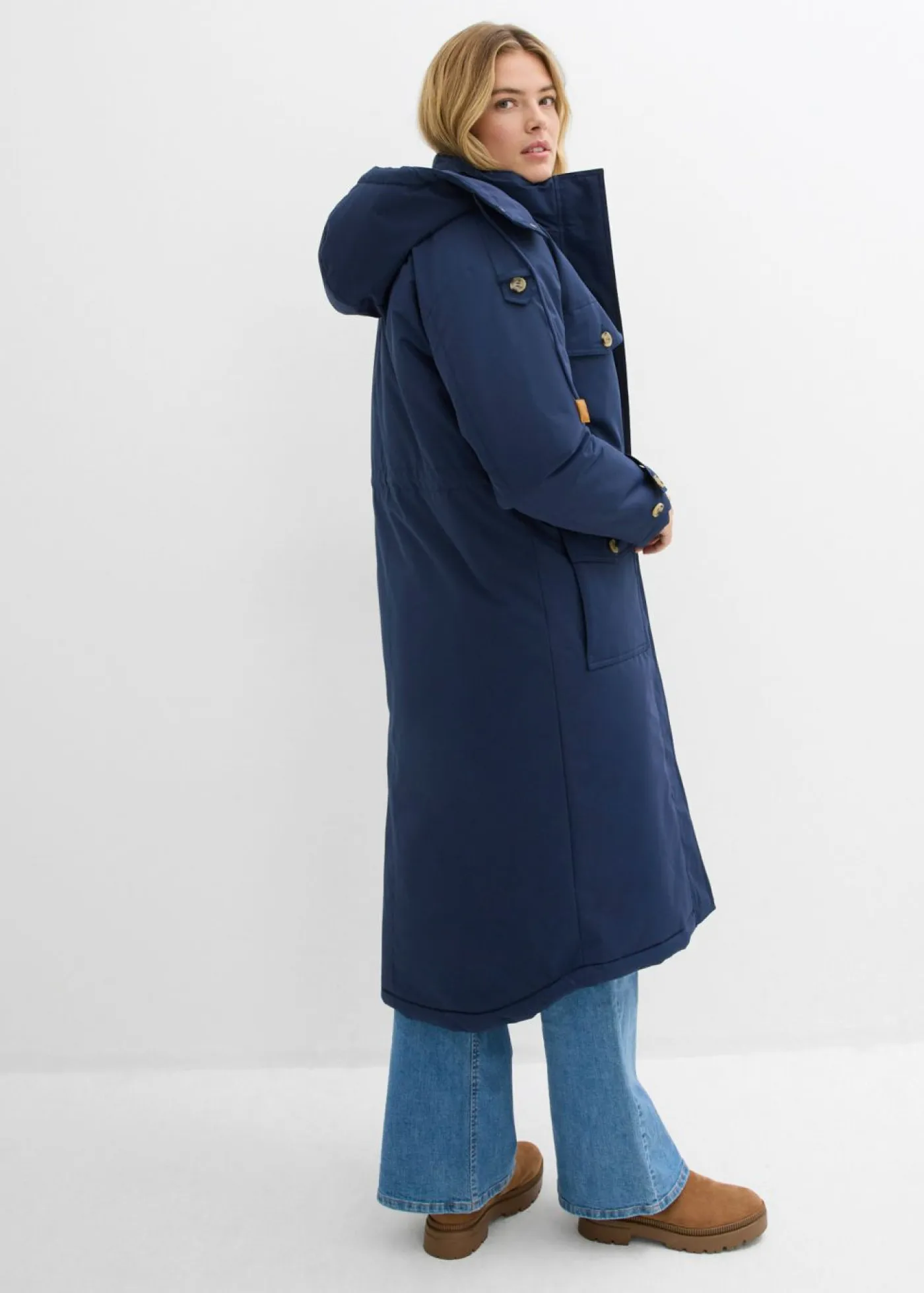Outlet Abrigo de invierno, aspecto 2 en 1 Mujer Chaquetas Y Abrigos