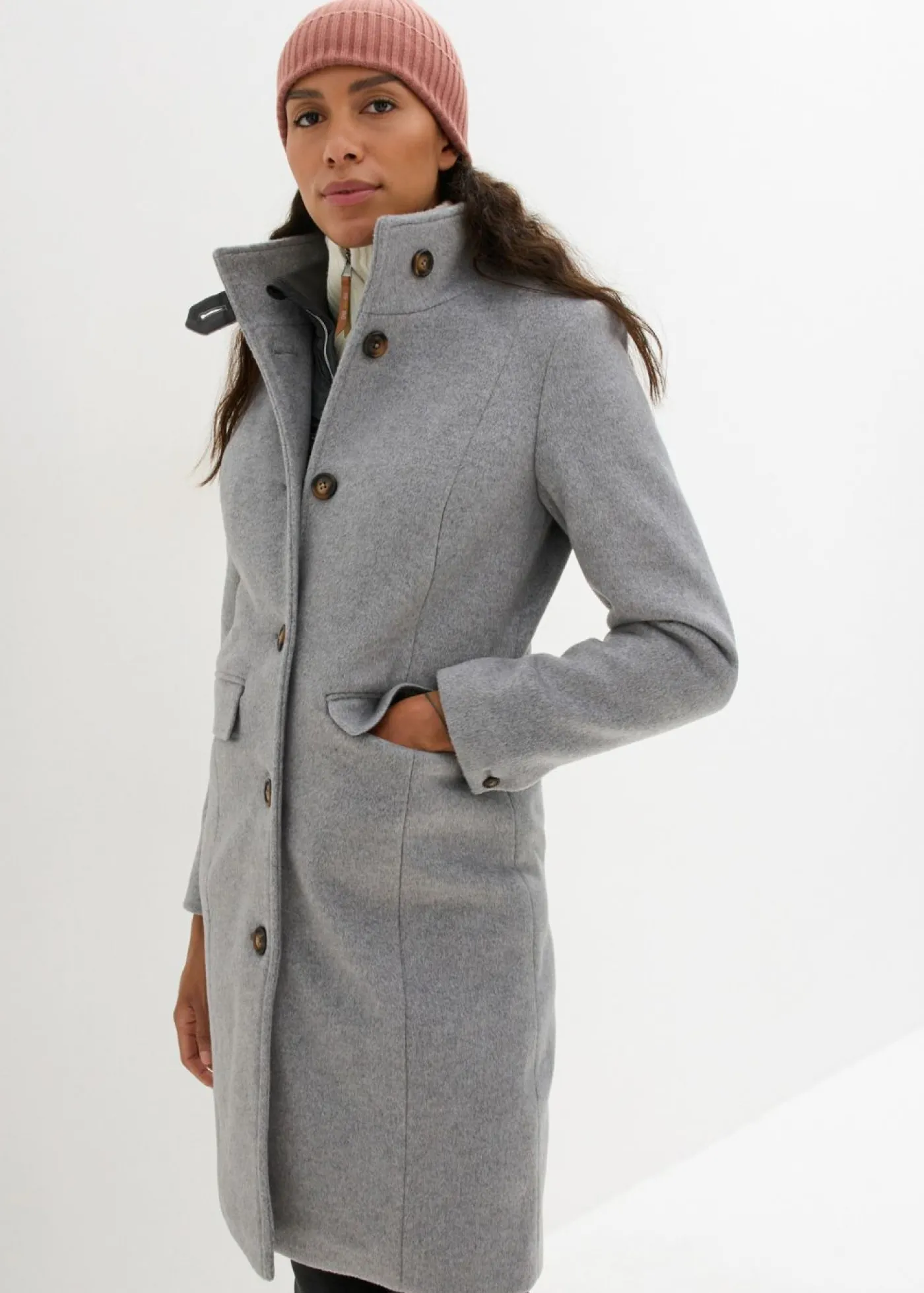 Best Abrigo de invierno, aspecto 2 en 1 Mujer Chaquetas Y Abrigos