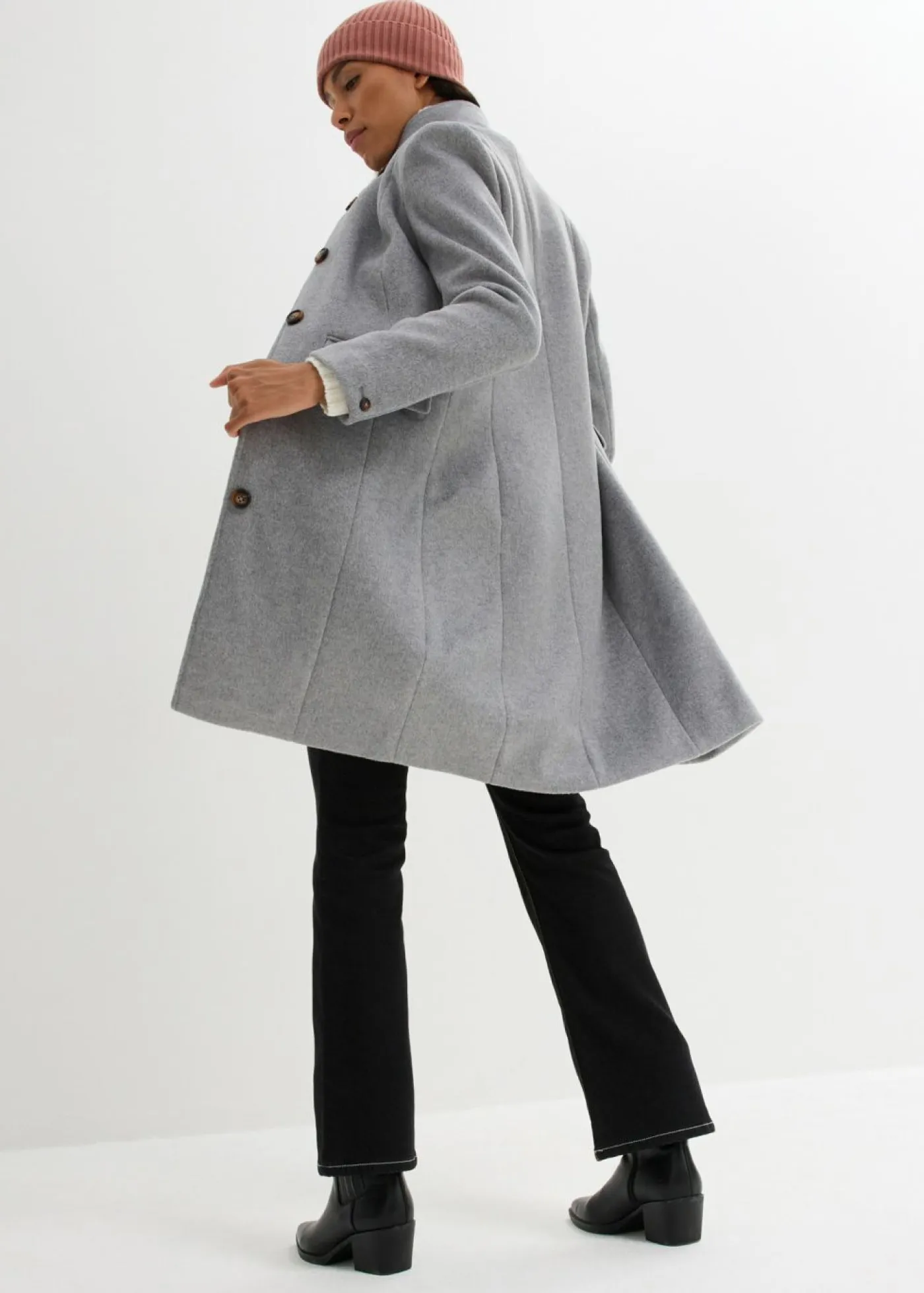 Best Abrigo de invierno, aspecto 2 en 1 Mujer Chaquetas Y Abrigos