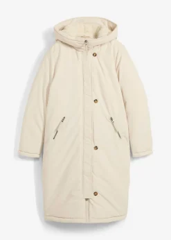 Clearance Abrigo de invierno con forro de peluche en la capucha Mujer Chaquetas Y Abrigos