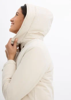 Clearance Abrigo de invierno con forro de peluche en la capucha Mujer Chaquetas Y Abrigos