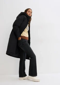 Best Abrigo de invierno con forro de peluche en la capucha Mujer Chaquetas Y Abrigos