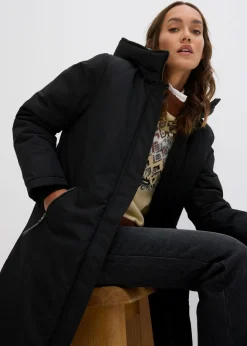 Best Abrigo de invierno con forro de peluche en la capucha Mujer Chaquetas Y Abrigos