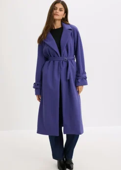 Discount Abrigo de mezcla de viscosa Mujer Chaquetas Y Abrigos|Tallas Pequeñas