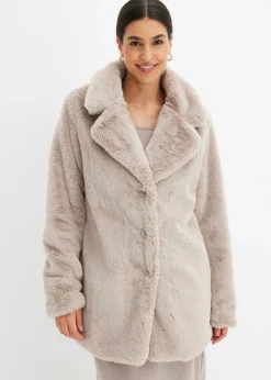 Abrigo de pelo sintético Mujer Chaquetas Y Abrigos