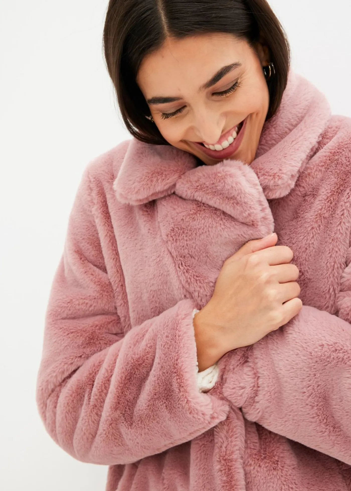 Abrigo de piel sintética Mujer Chaquetas Y Abrigos