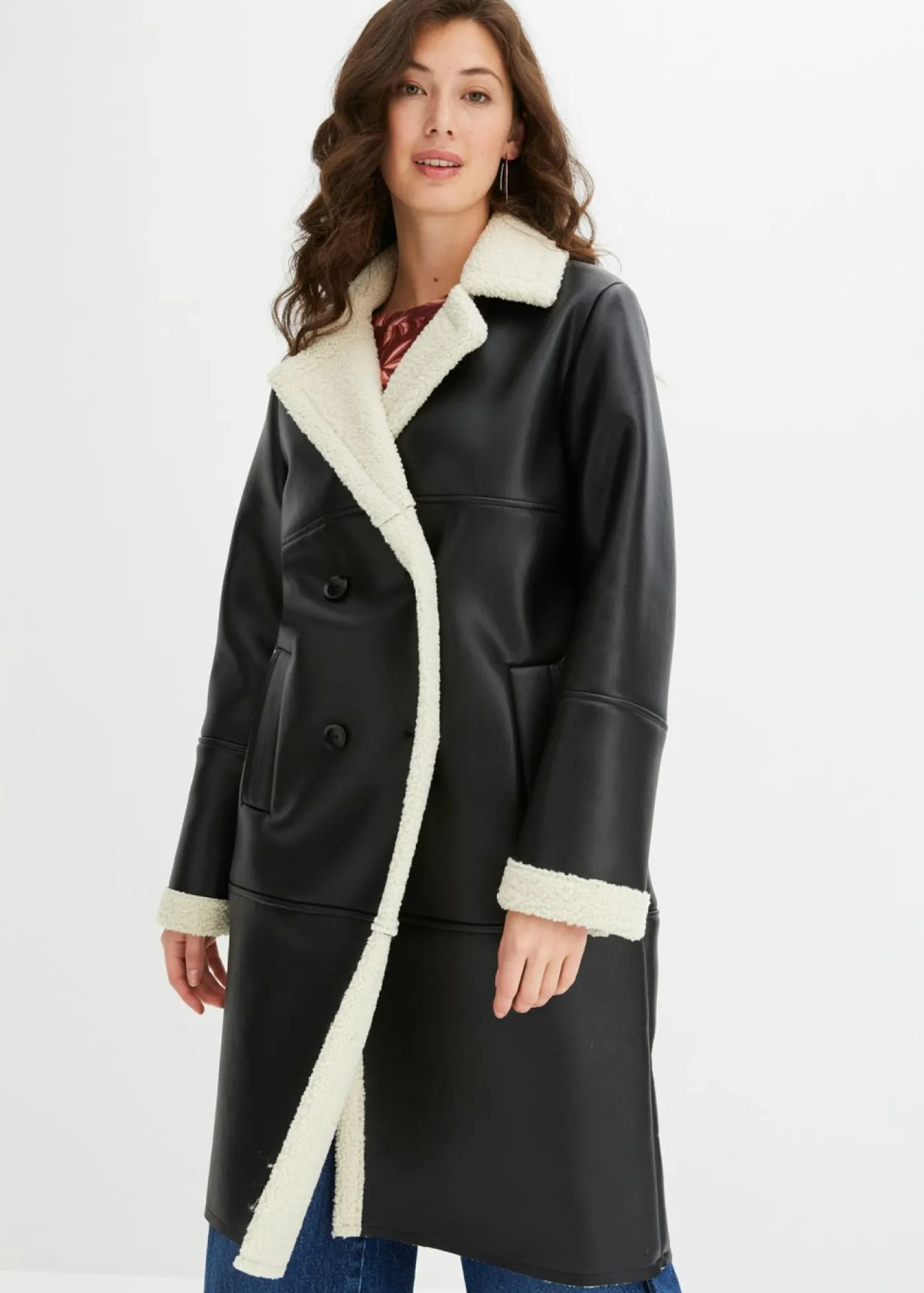 Clearance Abrigo de piel sintética Mujer Chaquetas Y Abrigos
