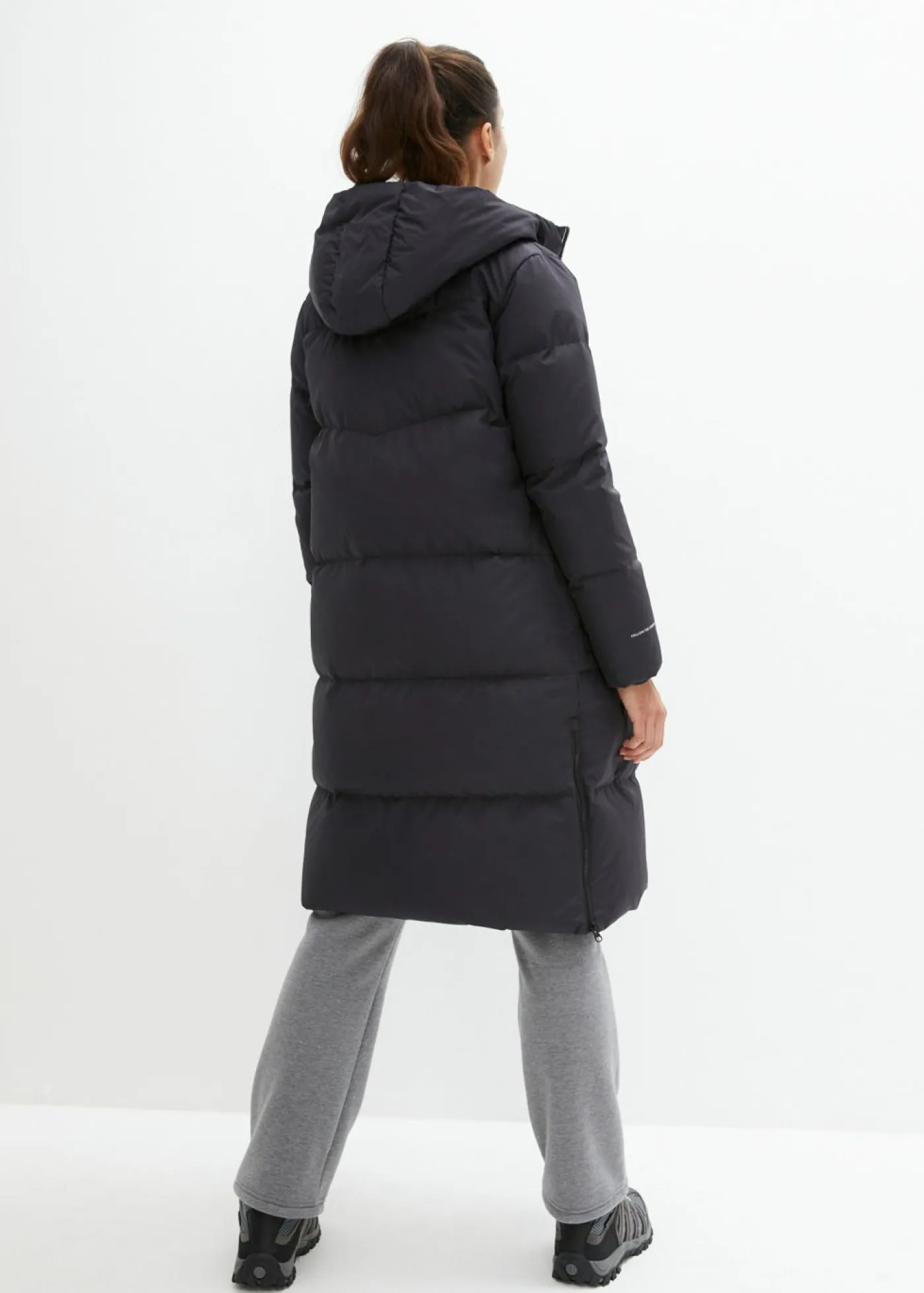 Outlet Abrigo de plumón con detalles reflectantes Mujer Chaquetas Y Abrigos