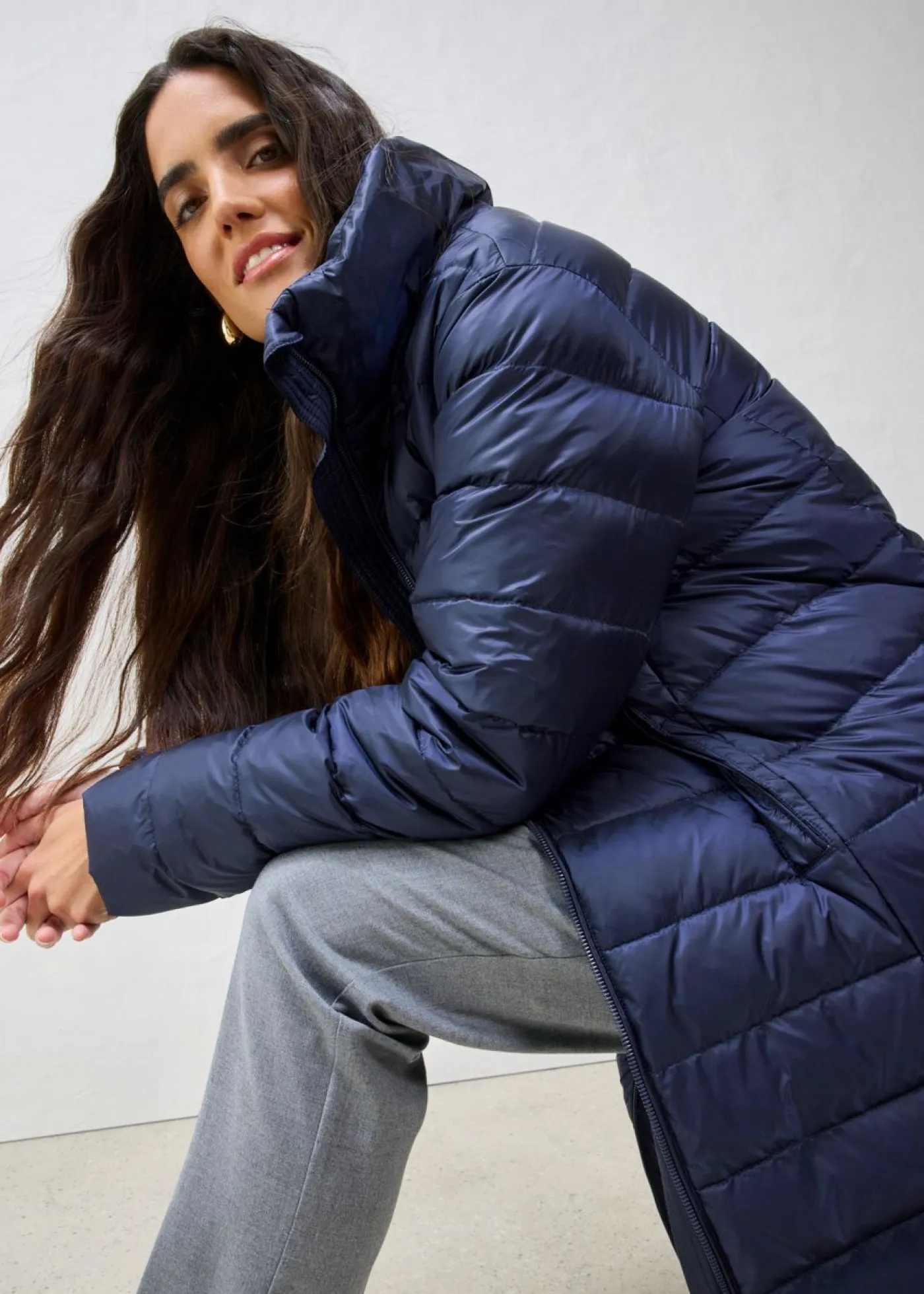 Sale Abrigo de plumón con plumón reciclado Mujer Chaquetas Y Abrigos