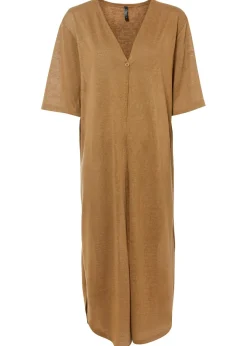 Clearance Abrigo de punto con aspecto de lino Mujer Jerséis|Ropa De Punto