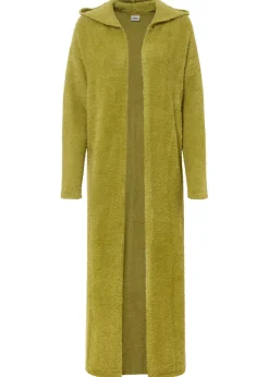 Abrigo de punto en suave hilo metálico Mujer Jerséis|Ropa De Punto