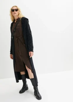 Sale Abrigo de punto en suave hilo metálico Mujer Jerséis|Ropa De Punto