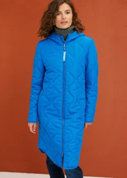 New Abrigo guateado de poliéster reciclado Mujer Chaquetas Y Abrigos