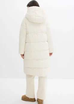 Outlet Abrigo guateado oversize Mujer Chaquetas Y Abrigos