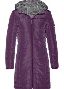 Outlet Abrigo guateado reversible Mujer Chaquetas Y Abrigos