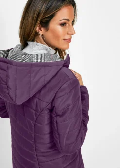 Outlet Abrigo guateado reversible Mujer Chaquetas Y Abrigos