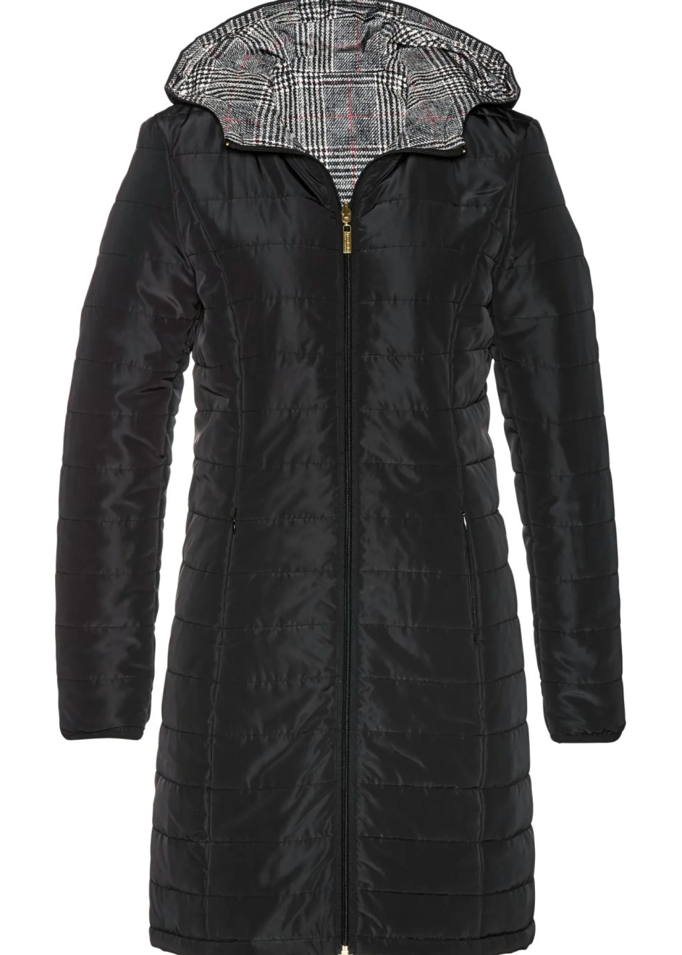 Outlet Abrigo guateado reversible Mujer Chaquetas Y Abrigos
