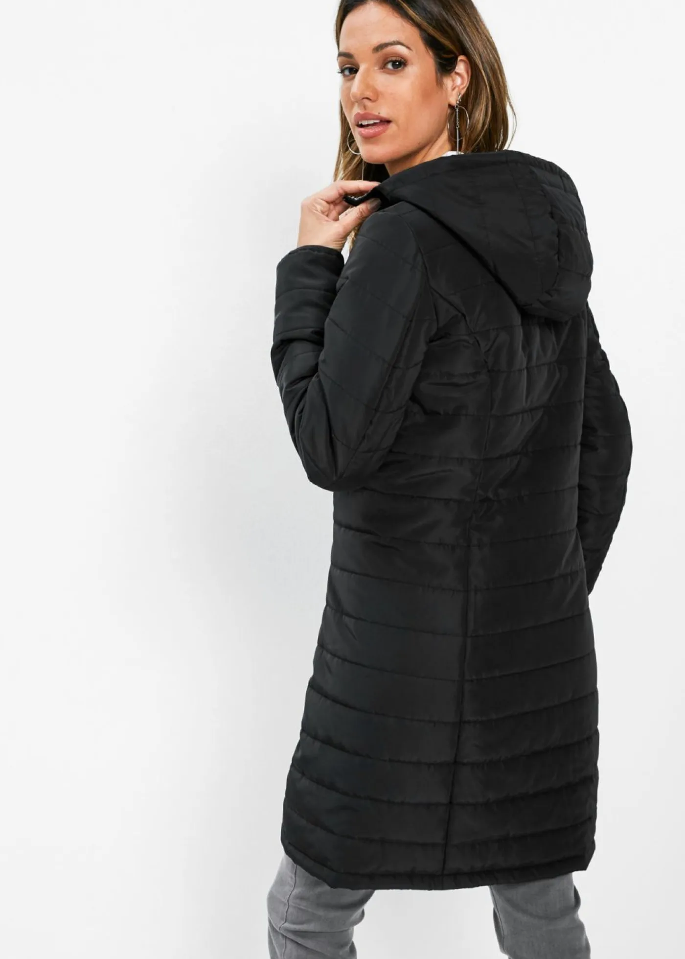 Outlet Abrigo guateado reversible Mujer Chaquetas Y Abrigos