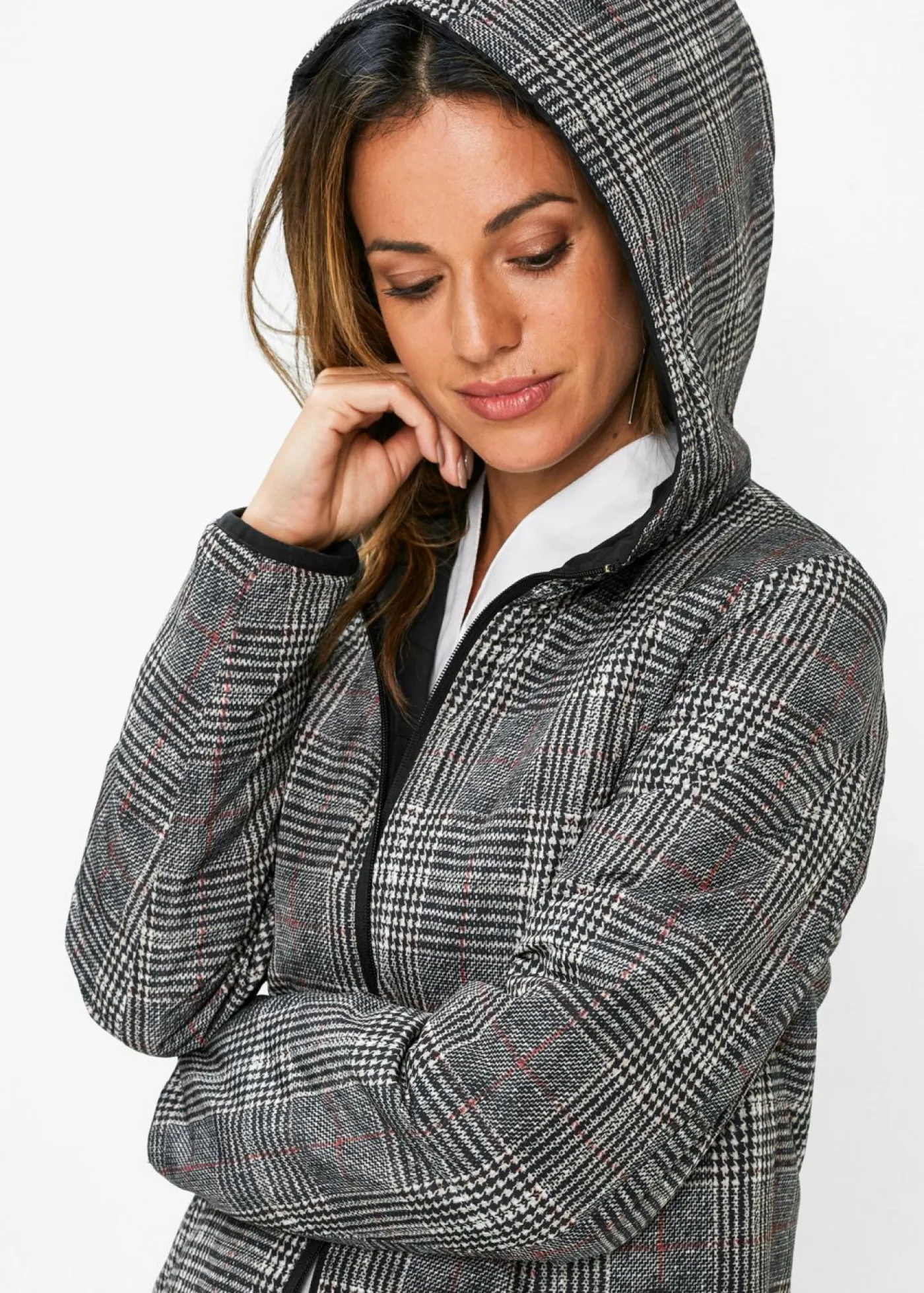 Outlet Abrigo guateado reversible Mujer Chaquetas Y Abrigos