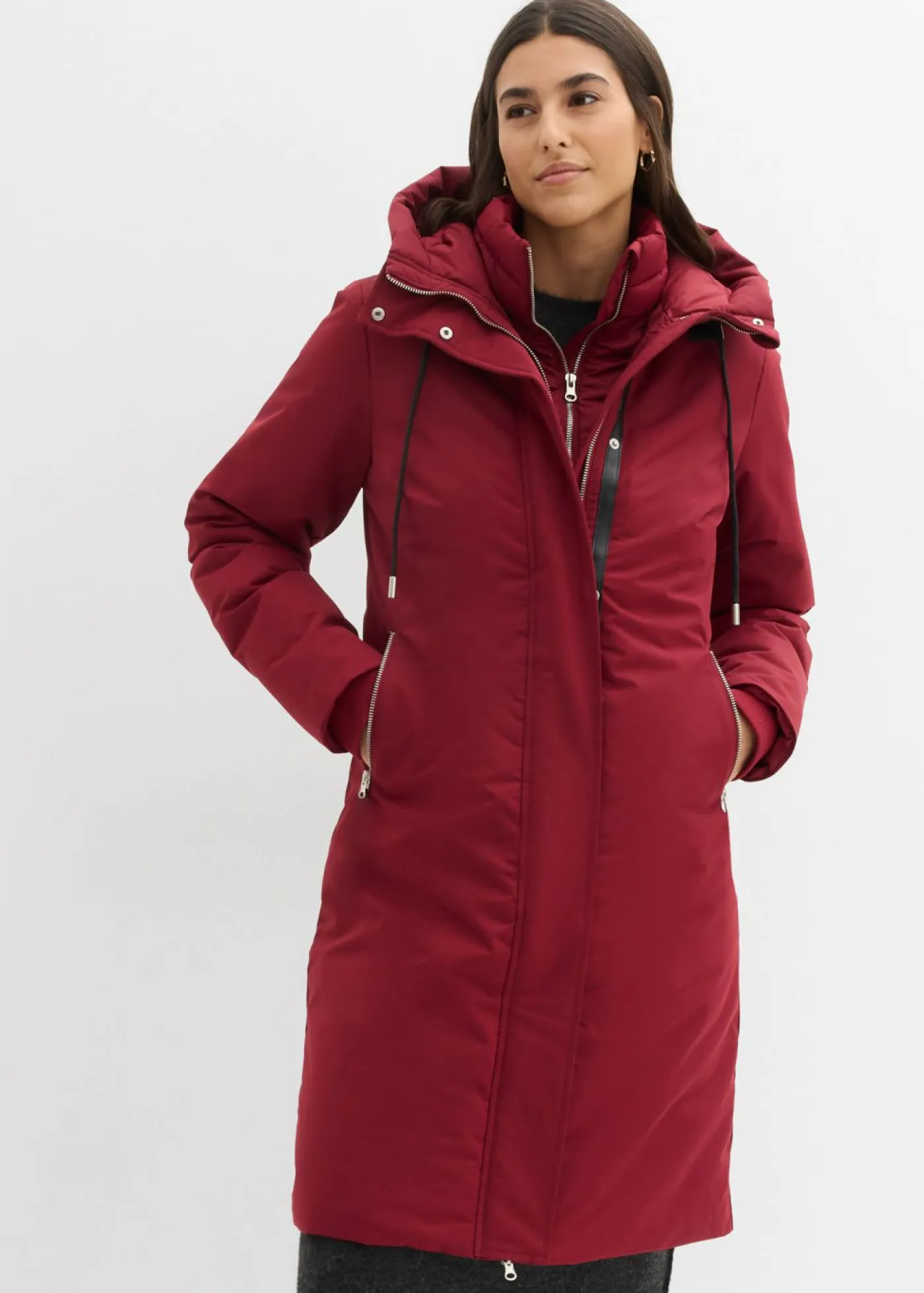 New Abrigo impermeable 2 en 1 para exteriores Mujer Chaquetas Y Abrigos
