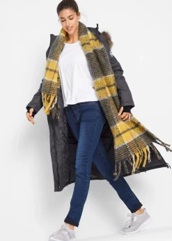 Outlet Abrigo impermeable para exteriores con pelo sintético Mujer Chaquetas Y Abrigos