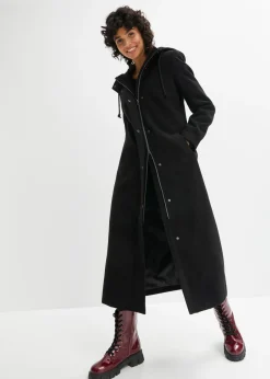 Clearance Abrigo largo en imitación de lana Mujer Chaquetas Y Abrigos