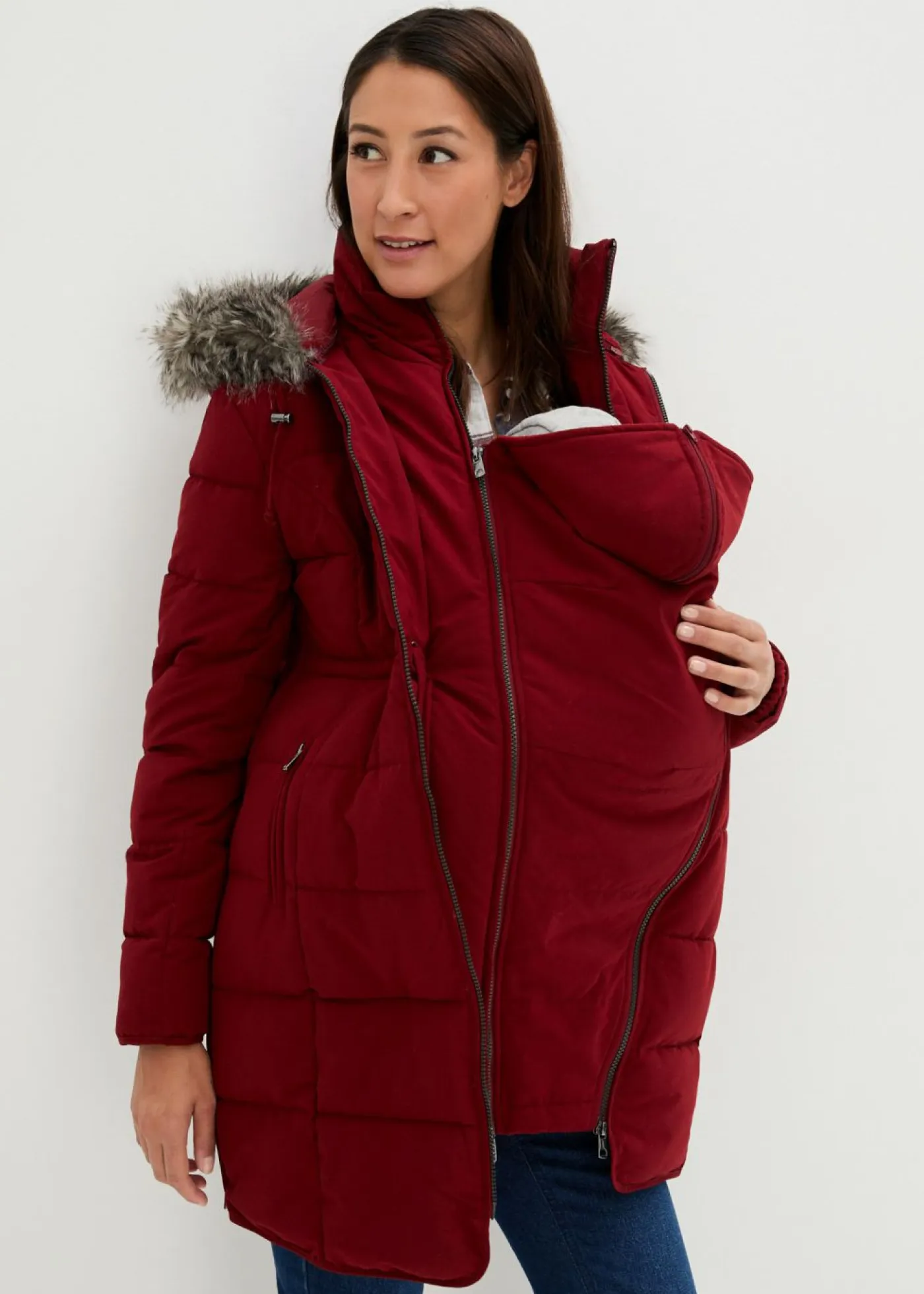 Online Abrigo para portabebés/chaqueta premamá para el embarazo y después del embarazo Mujer Premamá