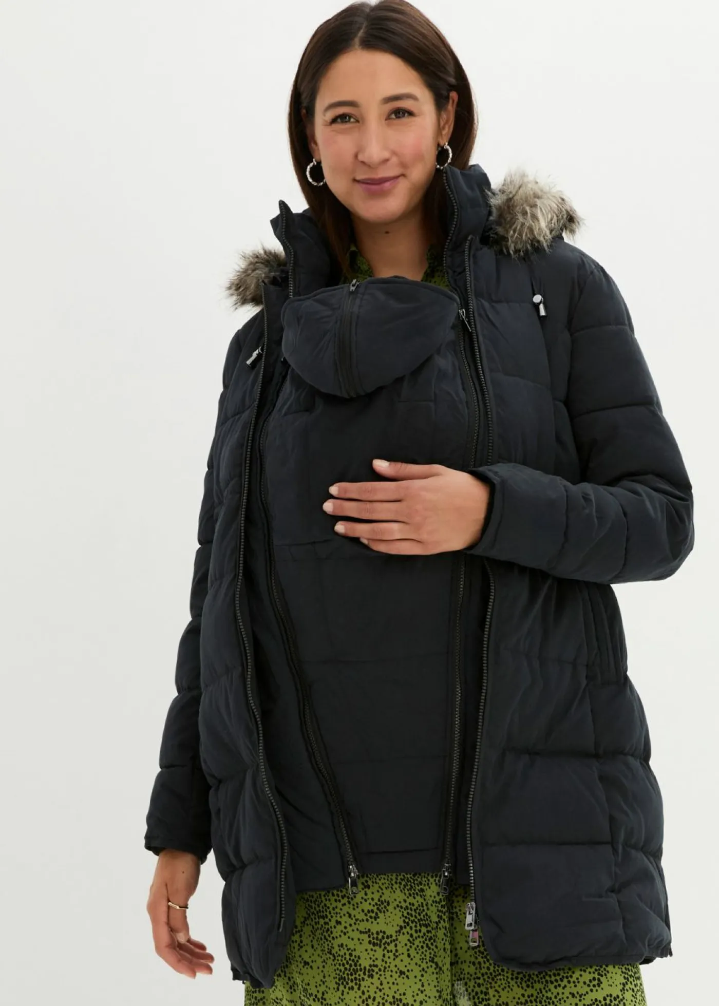 Hot Abrigo para portabebés/chaqueta premamá para el embarazo y después del embarazo Mujer Premamá