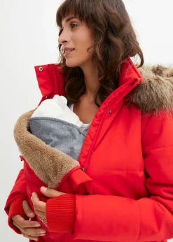 Outlet Abrigo premamá y de porteo, guateado, 3 en 1 Mujer Premamá