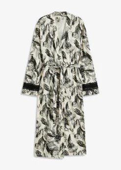 Hot Albornoz tipo kimono de mezcla de viscosa suave Mujer Albornoces Y Batas