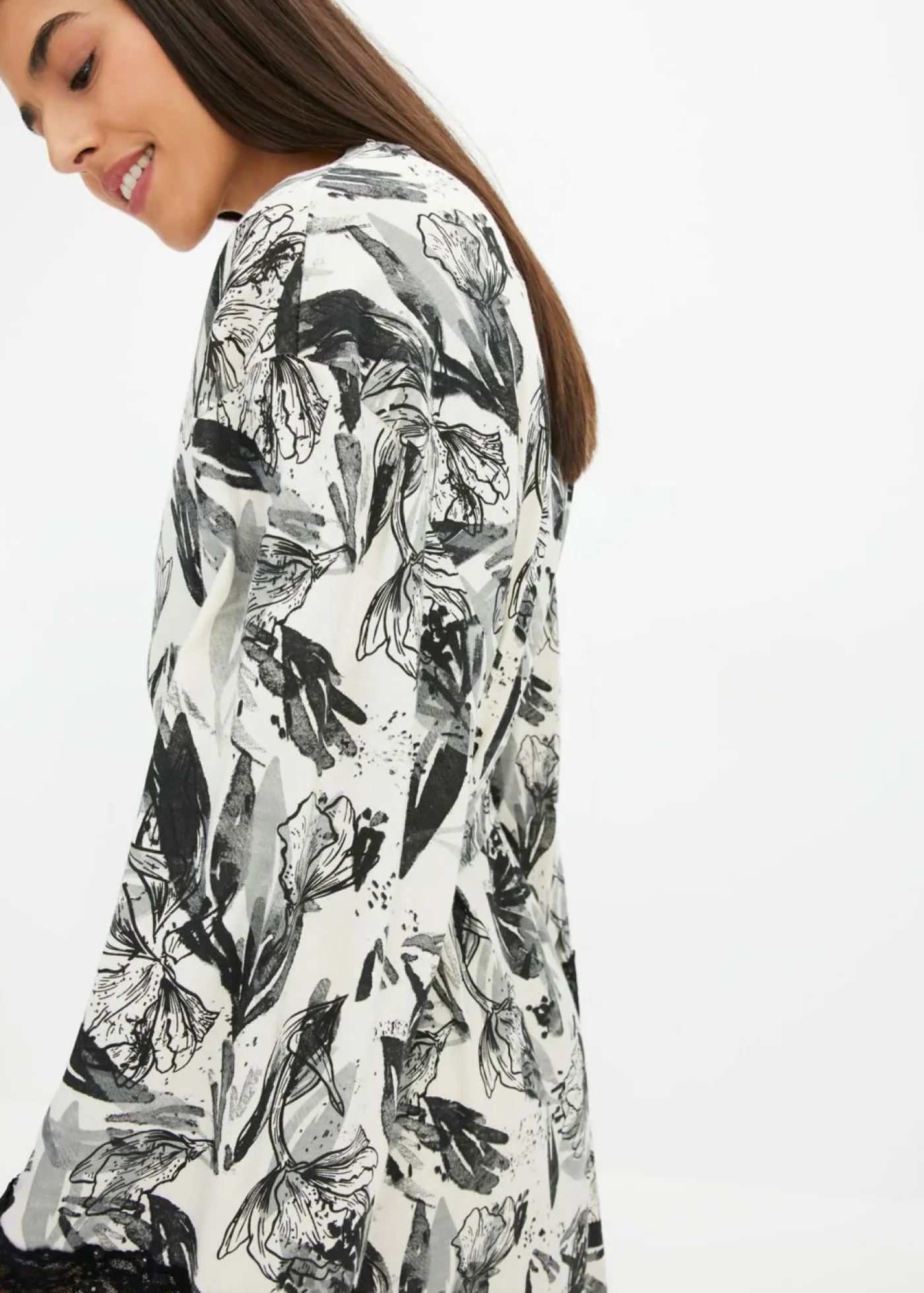 Hot Albornoz tipo kimono de mezcla de viscosa suave Mujer Albornoces Y Batas