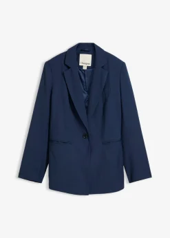 Best Americana con abertura larga en la espalda Mujer Esenciales|Blazers