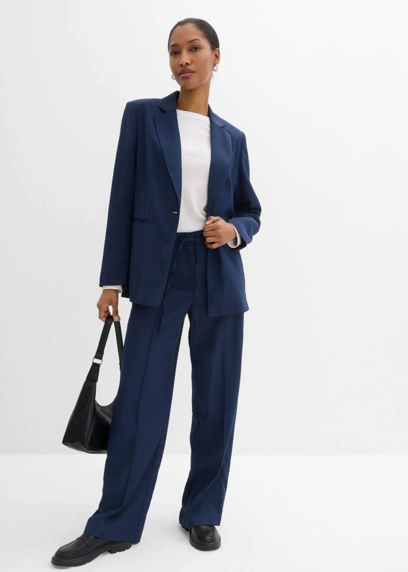 Best Americana con abertura larga en la espalda Mujer Esenciales|Blazers