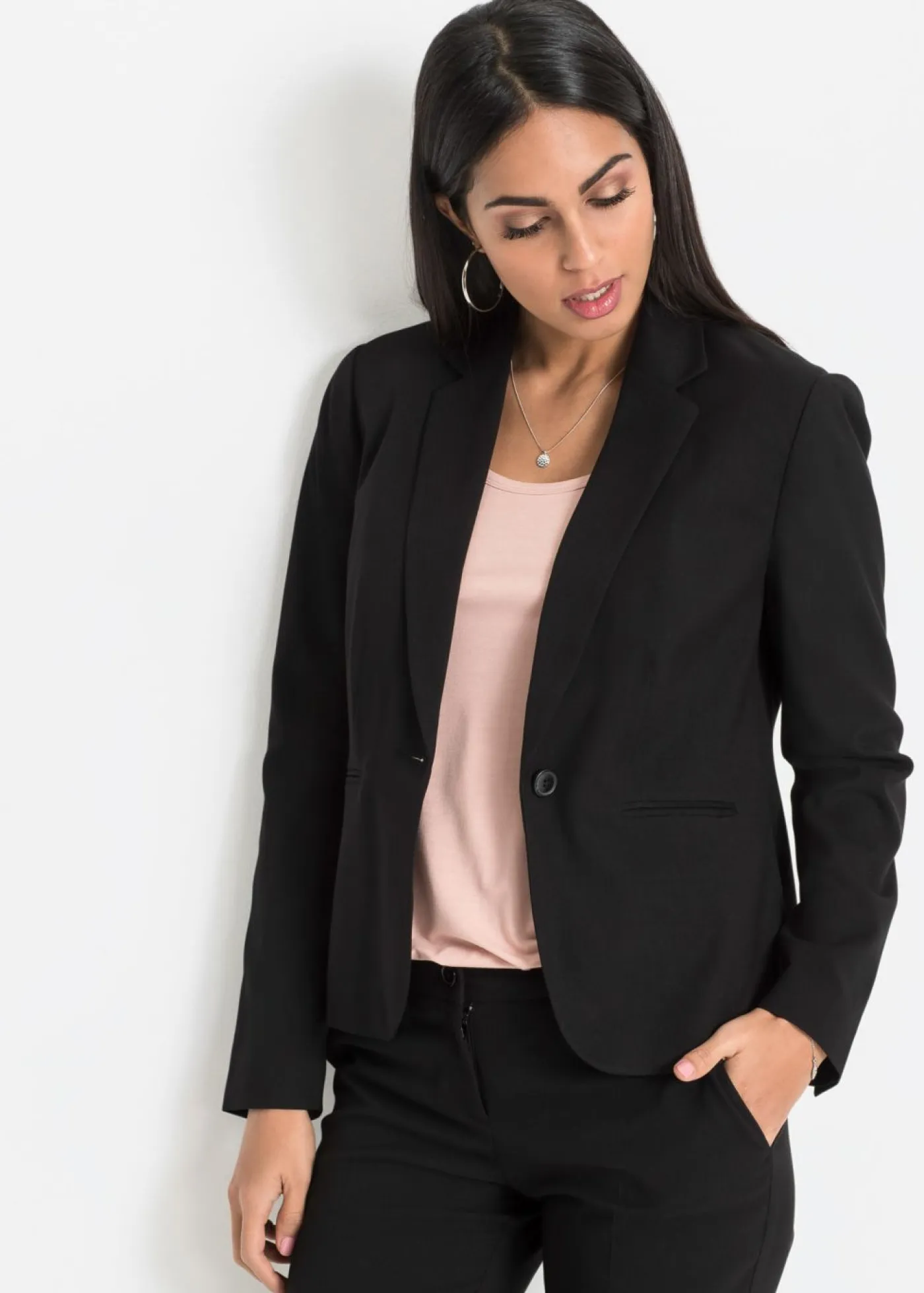 Sale Americana con bolsillos, petite Mujer Blazers|Tallas Pequeñas